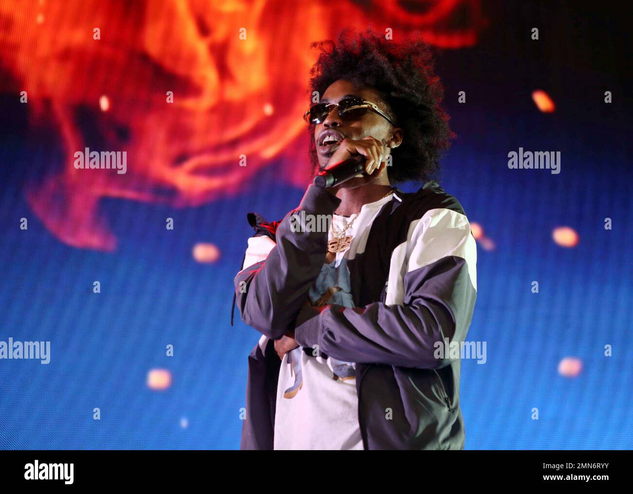 DaBoii with SOB X RBE performs as the opener for Post Malon at the ...