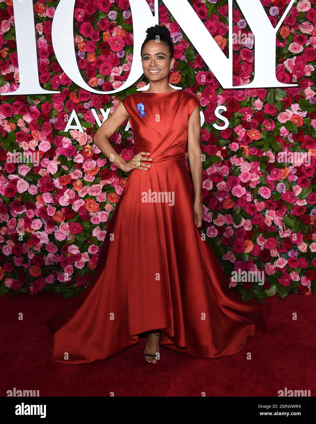 Lauren Ridloff arrives at the 72nd annual Tony Awards at Radio City