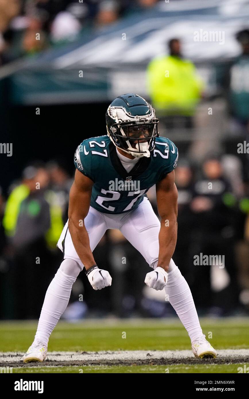 Philadelphia Eagles' Zech McPhearson plays during the NFC Championship