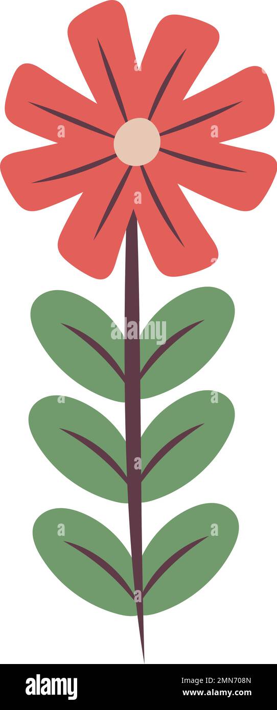 flower nature icon Stock Vector Image & Art - Alamy