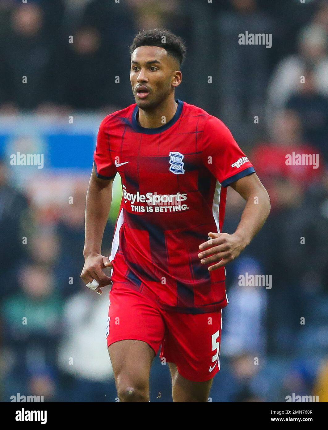 Birmingham City's Auston Trusty during the Emirates FA Cup fourth round