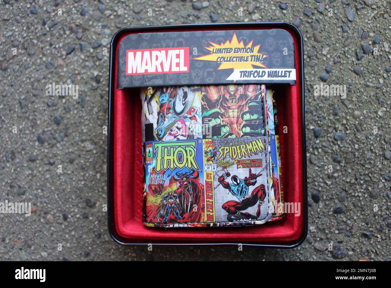 January 29 2023 Marvel limited edition collectible trifold wallet in