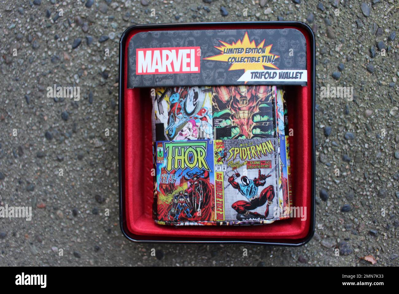 January 29 2023 Marvel limited edition collectible trifold wallet in