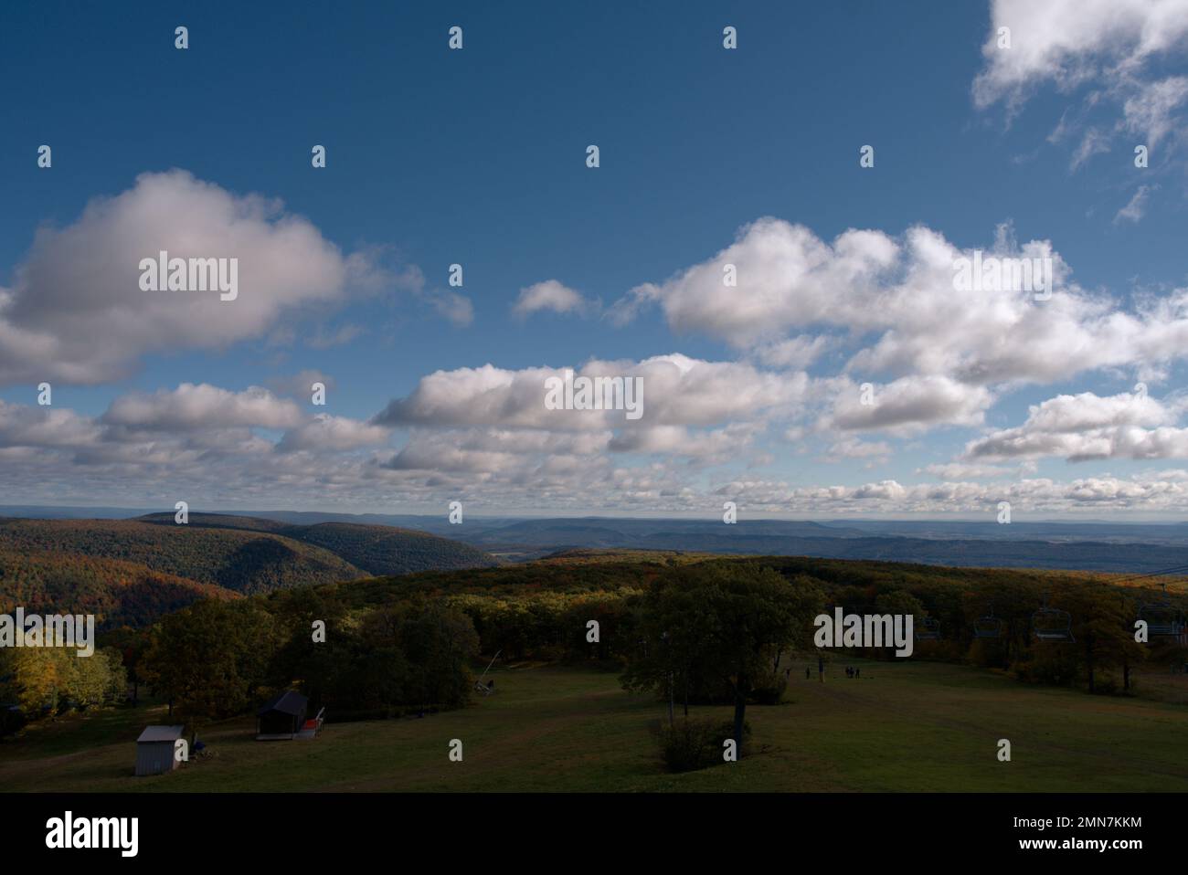 Views from Blue Knob in Pennsylvania Stock Photo Alamy