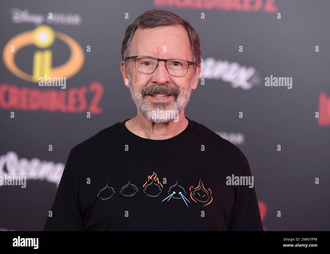 Pixar President Edwin Catmull arrives at the world premiere of