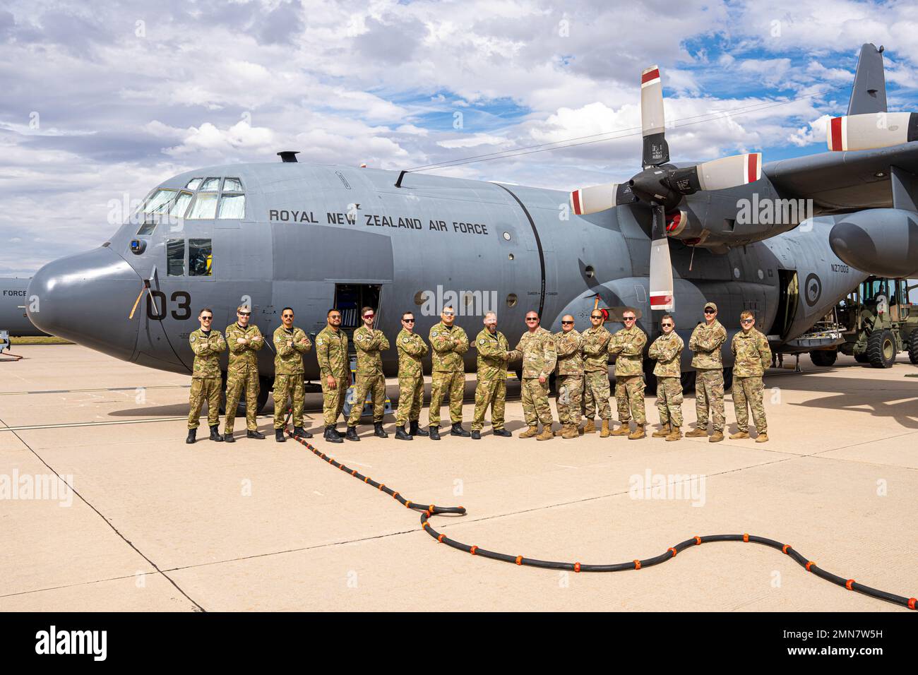 Maintenance crews with the U.S. Air Force Advanced Airlift Tactics ...