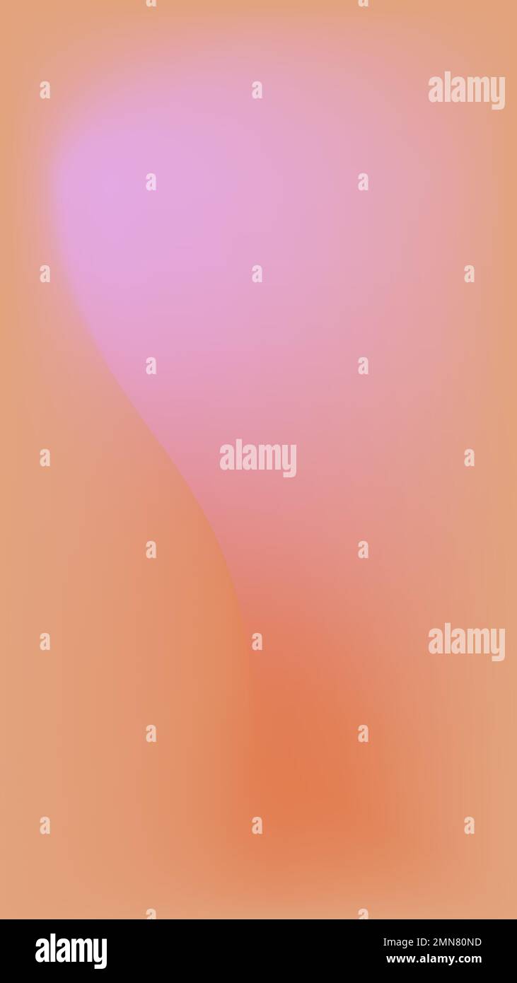 Gradient blur pink orange phone wallpaper vector Stock Vector Image