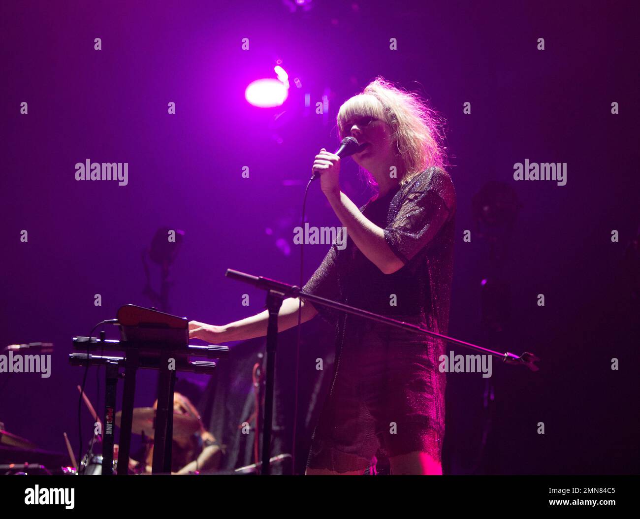 Erika M. Anderson as EMA performs in concert as the opening act for