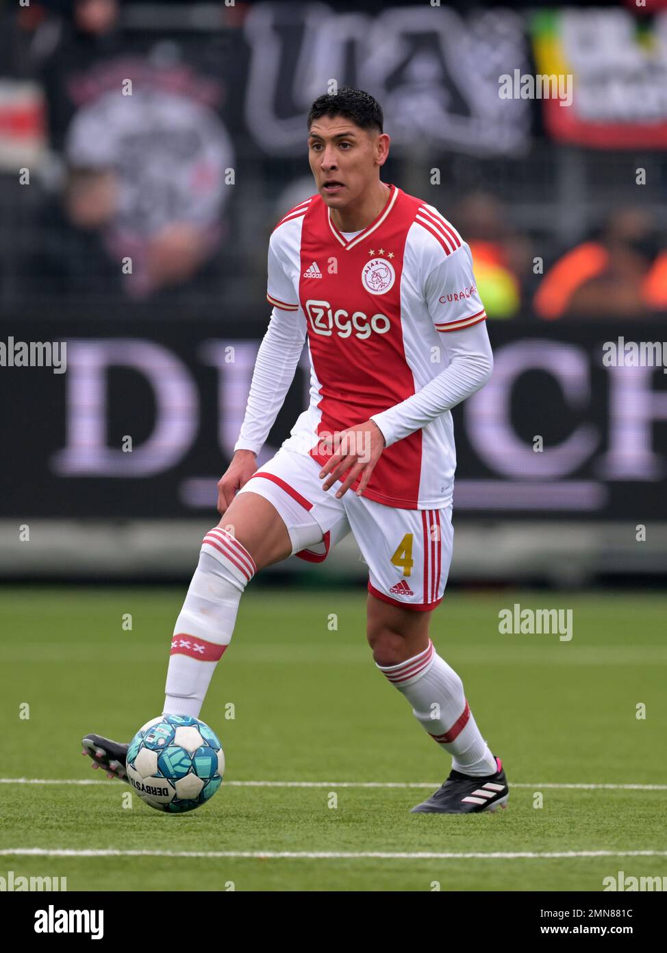 ROTTERDAM Edson Alvarez Of Ajax During The Dutch Premier League Match 