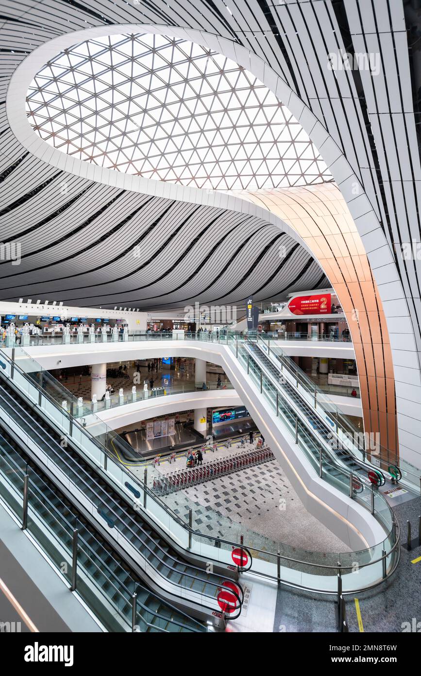 Beijing daxing international airport Stock Photo - Alamy