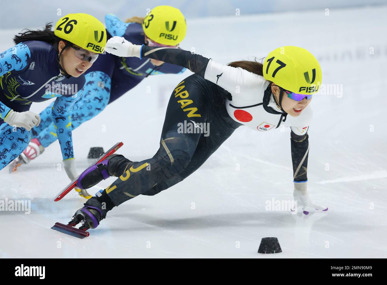 Lake Placid, NY, USA. 21st Jan, 2023. Mirei Nakashima (JPN) Short Track