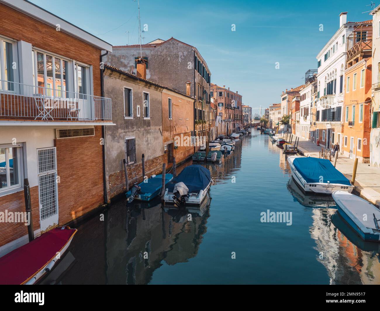 Water canal in the city of Venice, Italy. Tourism concept Stock Photo ...