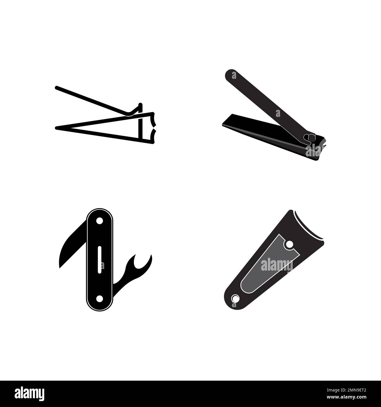 nail clipper icon, vector illustration simple design Stock Photo Alamy