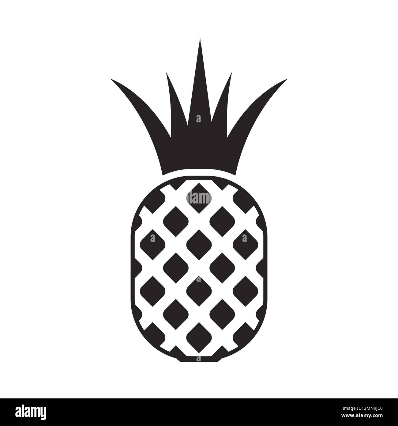 Pineapple icon Cut Out Stock Images & Pictures Alamy