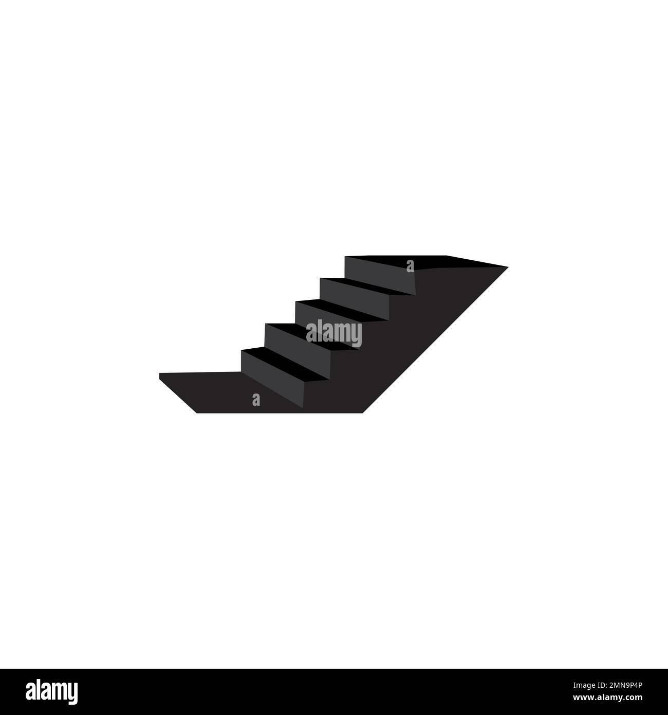 Stairs vector icon,illustration design template Stock Photo Alamy