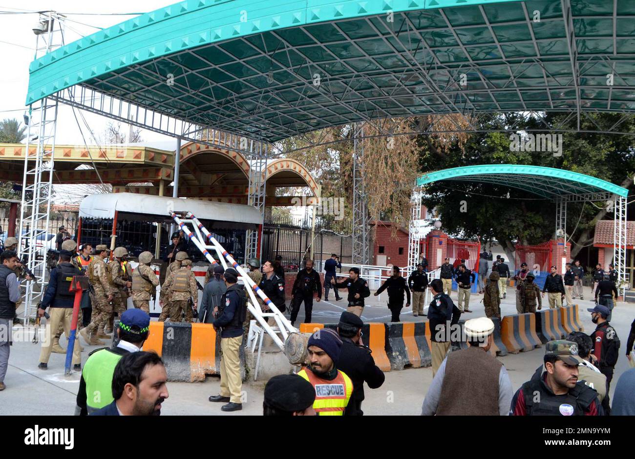 Security officials stand alert to avoid untoward incident after bomb ...