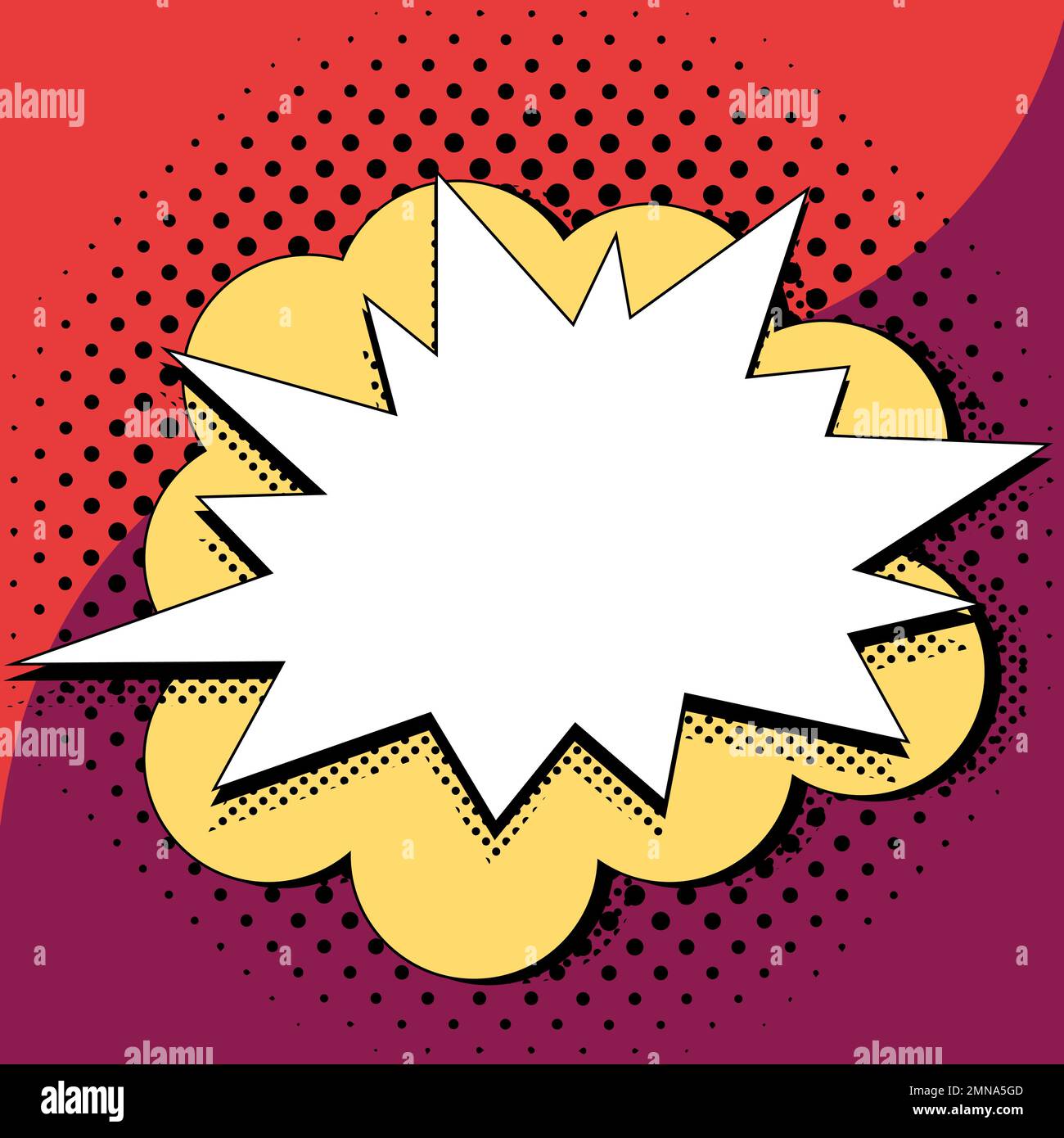 Comic Frame Explosion Comics Design Frames. Photo Frame Set With Explosion Bubbles For Add ...