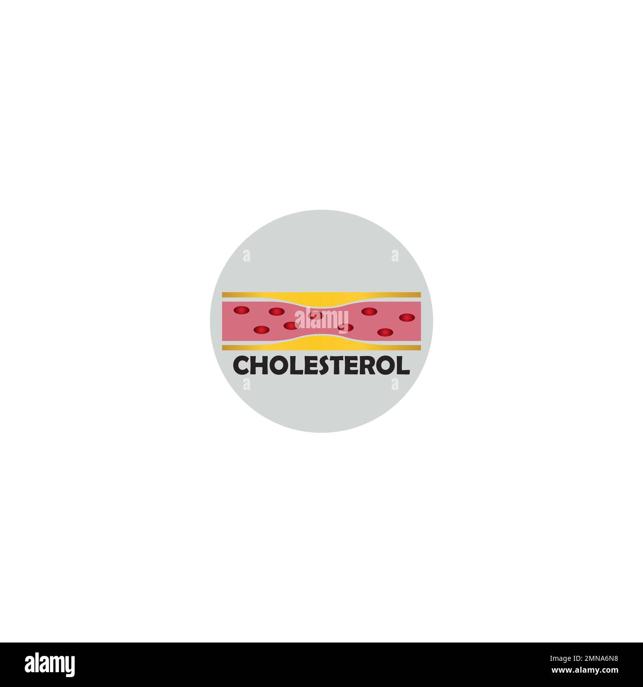 vector of cholesterol plaque illustratrion design Stock Photo Alamy