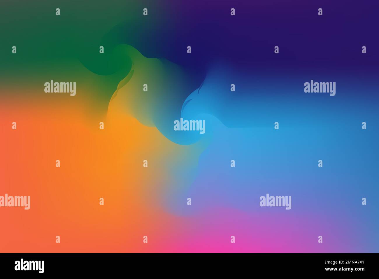 Abstract blurred design illustration template Stock Vector