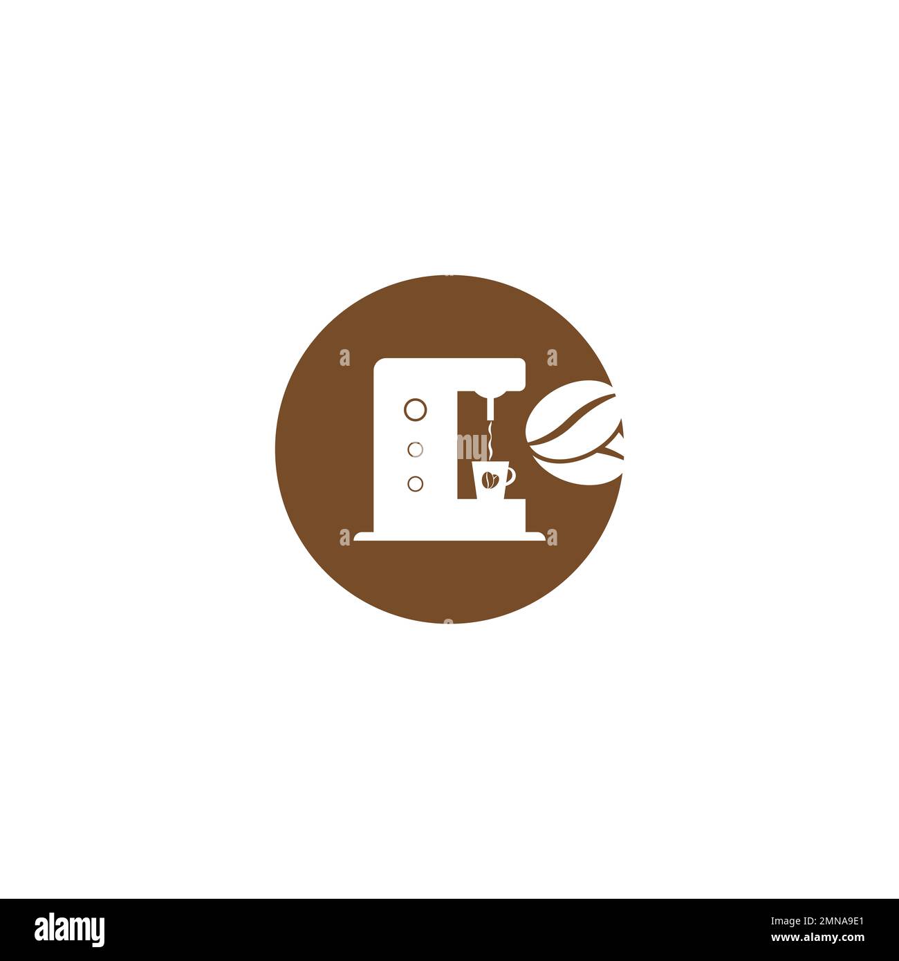 Professional coffee machine Cut Out Stock Images & Pictures - Alamy