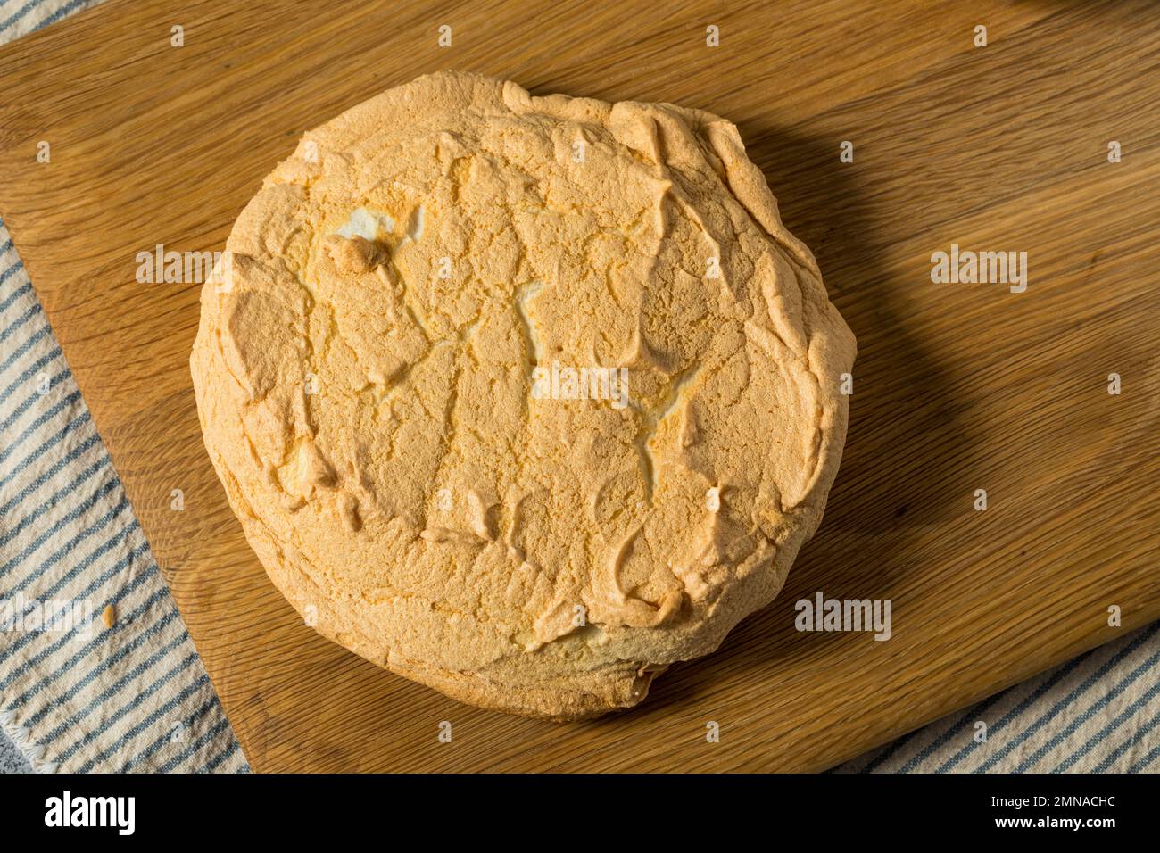 Trendy Homemade Cloud Bread Snack Made with Egg Whites Stock Photo Alamy
