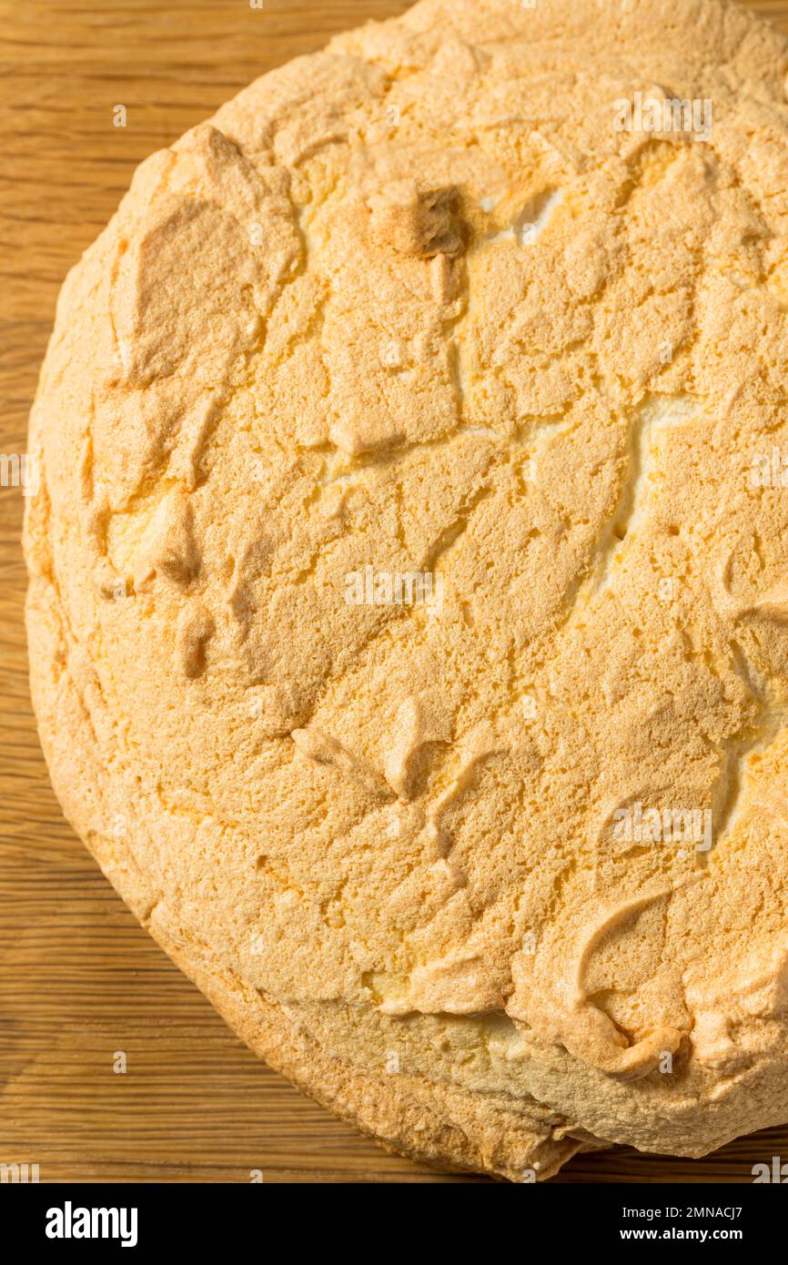 Trendy Homemade Cloud Bread Snack Made with Egg Whites Stock Photo Alamy