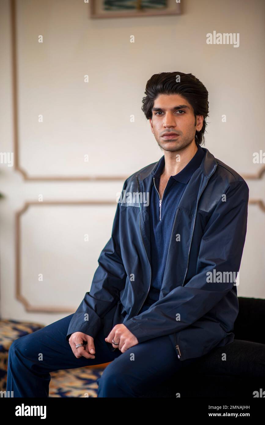 Actor Karan Mehta poses for photo during the press conference on ...