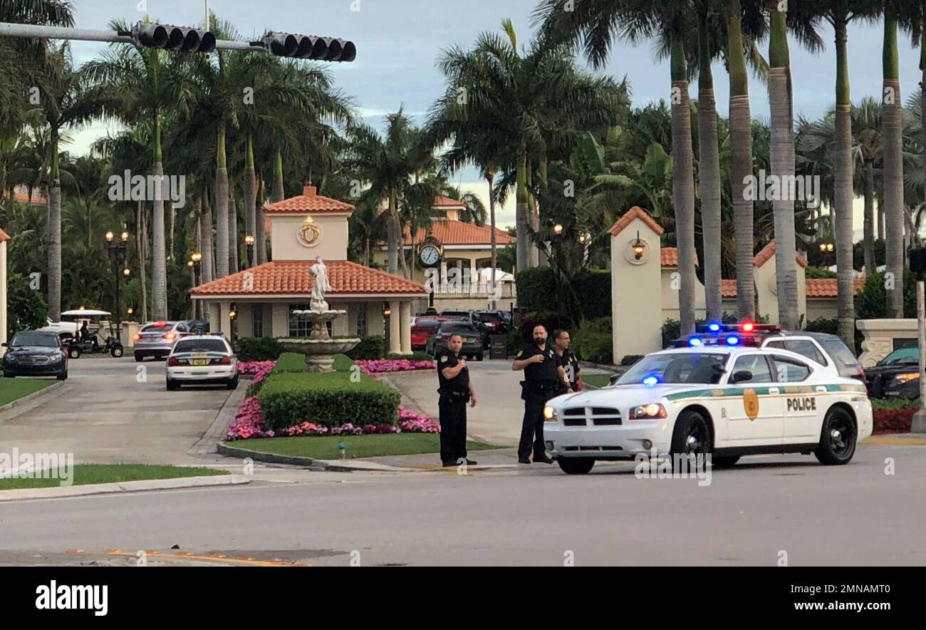 Police Respond To The Trump National Doral Resort After Reports Of A ...