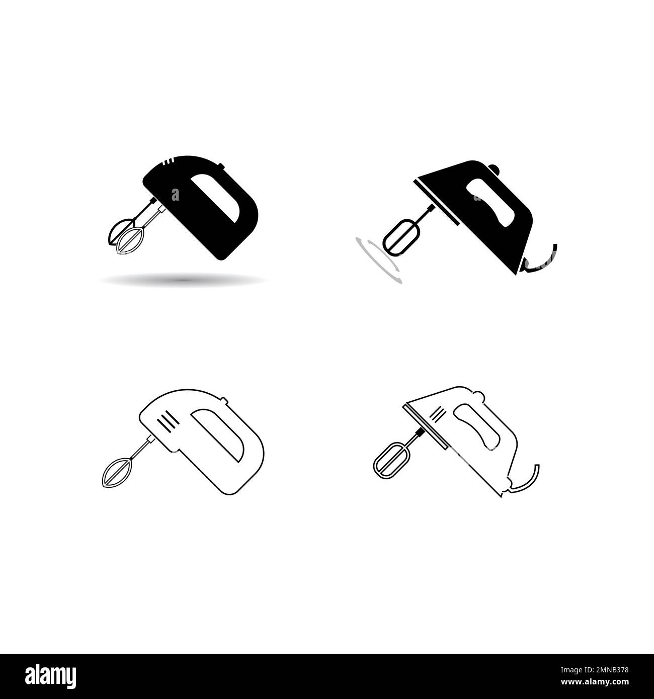 mixer icon vector illustration simple design Stock Photo - Alamy