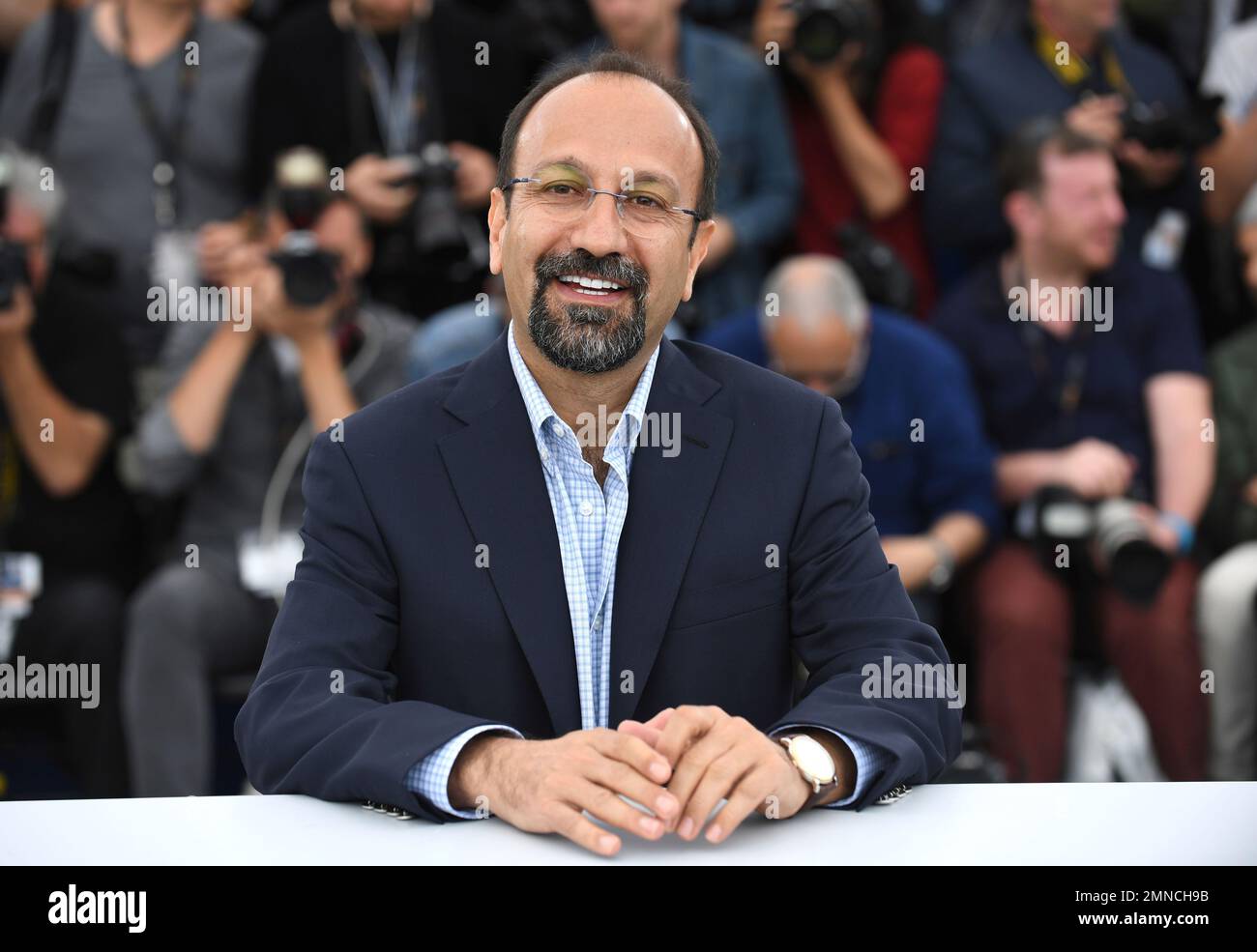 Director Asghar Farhadi poses for photographers during a photo call for ...