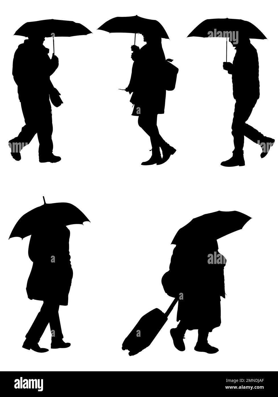 Vector art women walking hi-res stock photography and images - Alamy