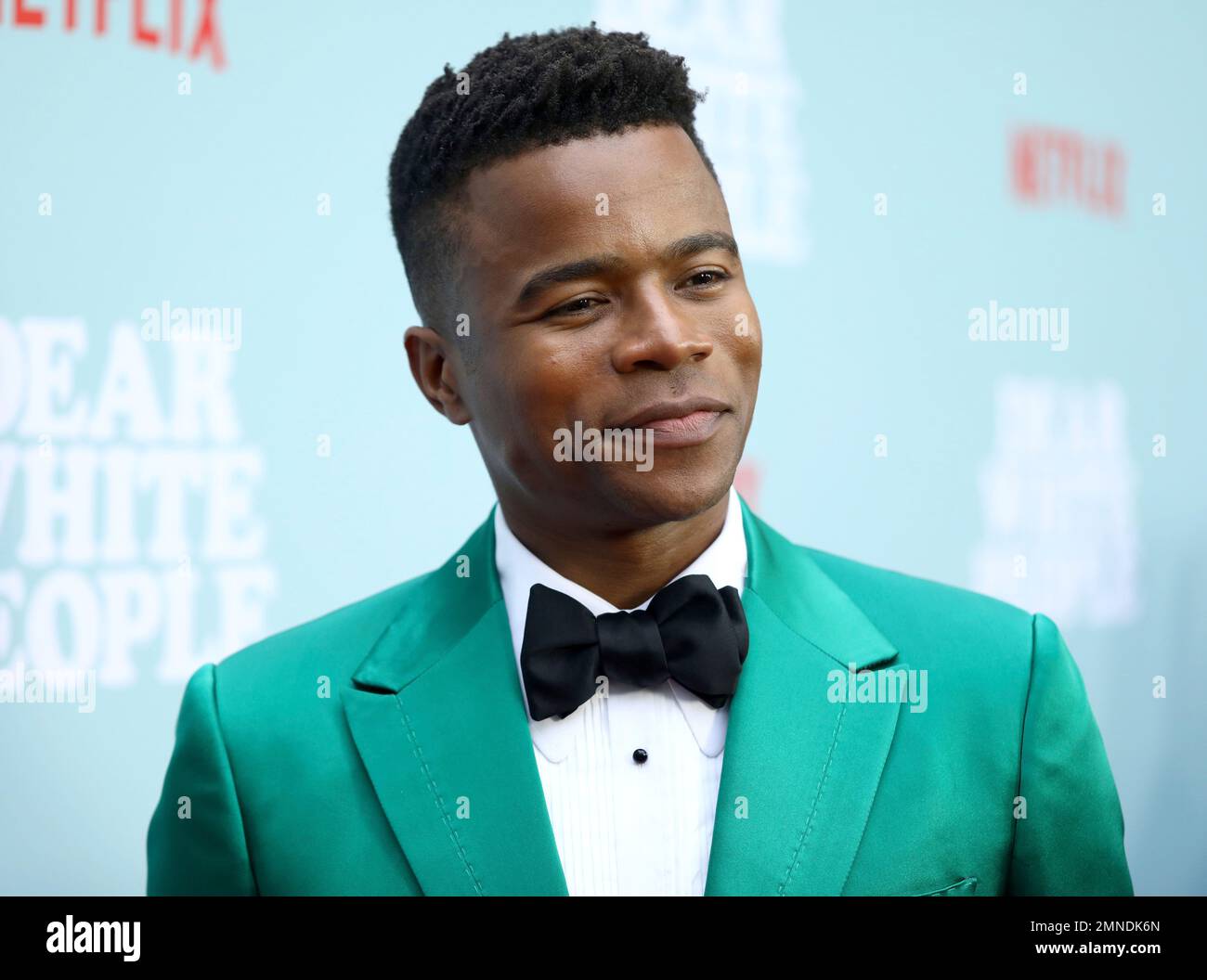 Marque Richardson attends the Netflix original series "Dear White