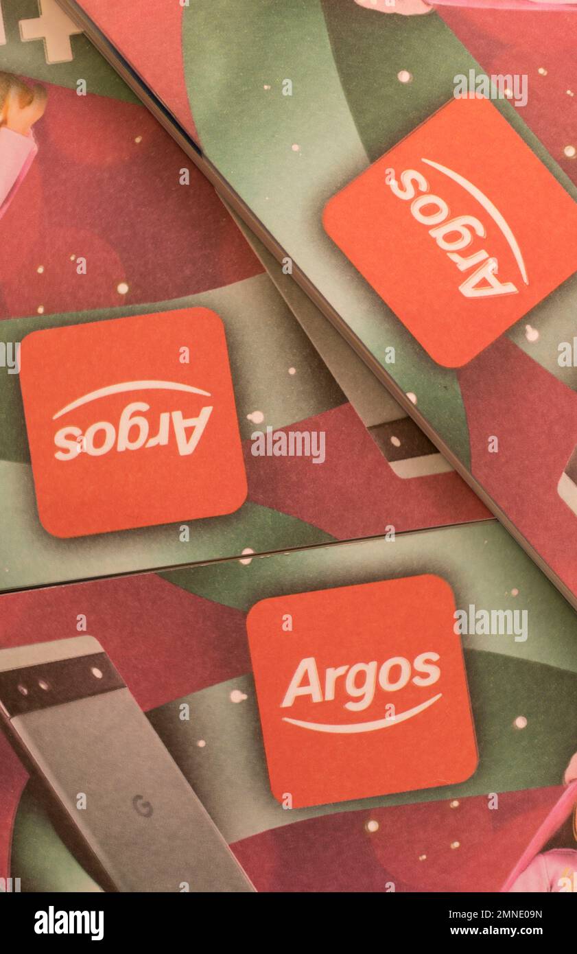 Business still life of Argos Gift guide 2022 Stock Photo Alamy