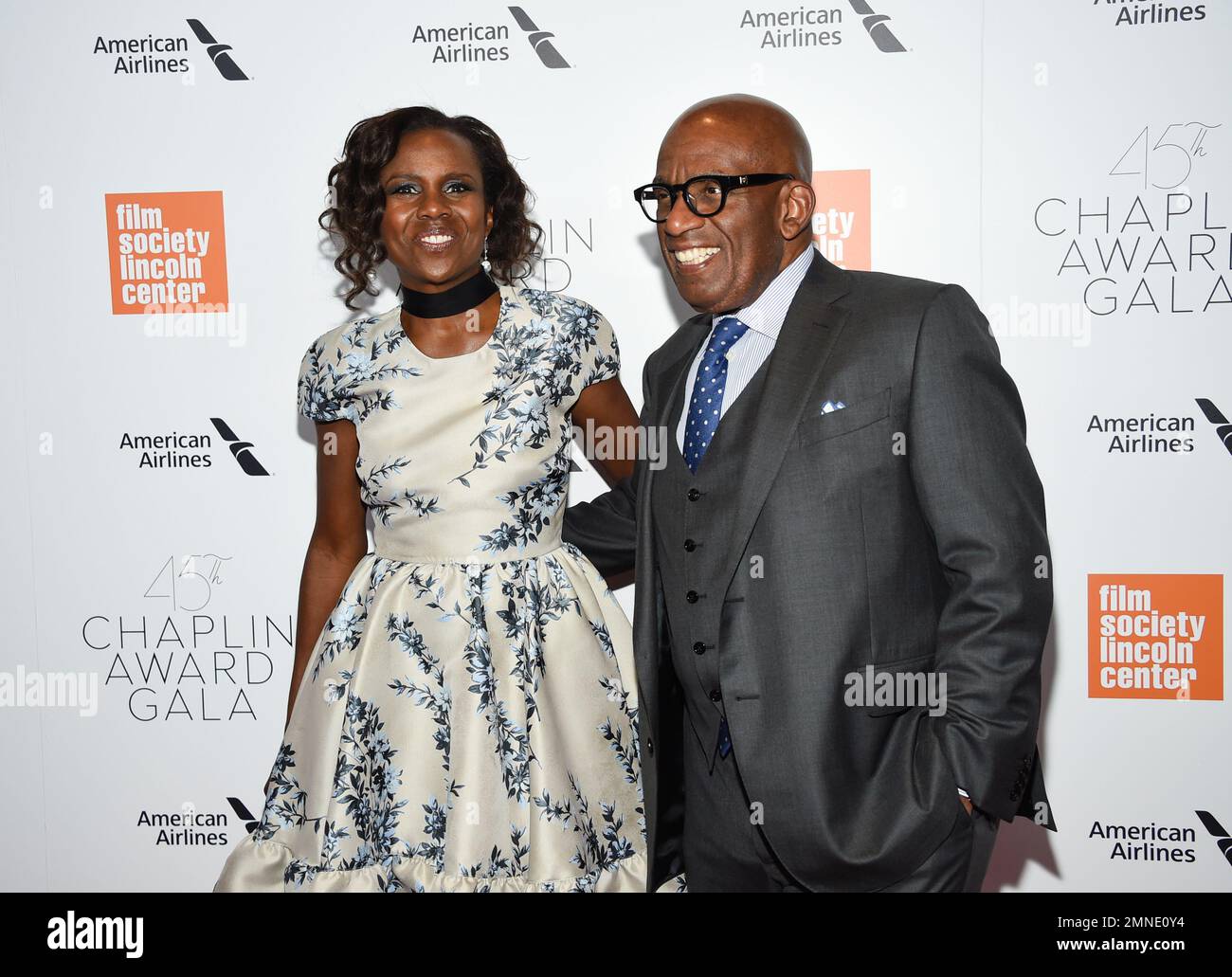 Al Roker and Deborah Roberts attend the Film Society of Lincoln Center ...