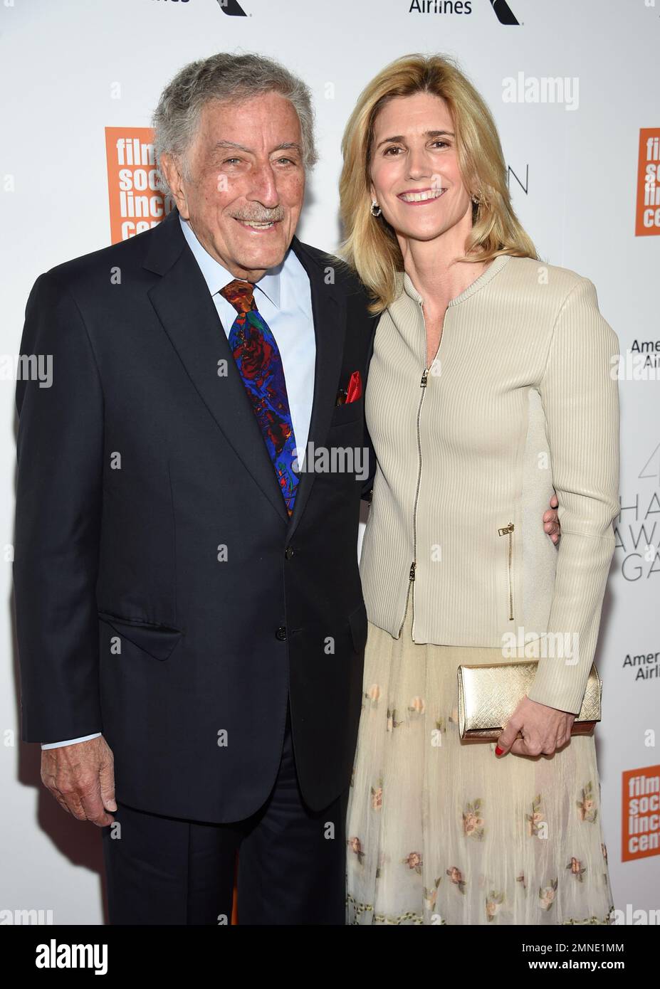 Singer Tony and wife Susan Benedetto attend the Film Society of