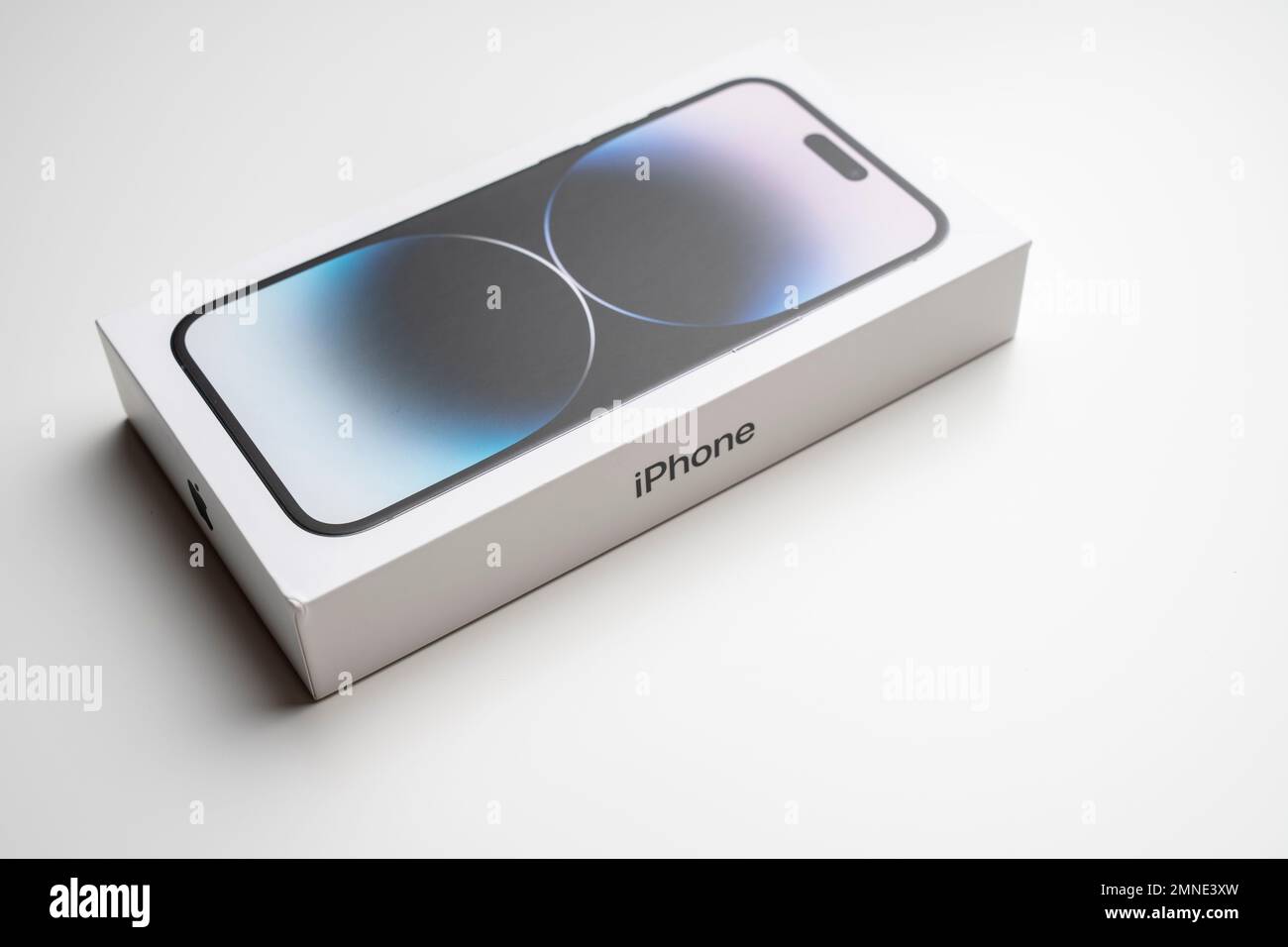 iPhone 14 Pro Max in Space Black color, in box. In Apple's latest phone