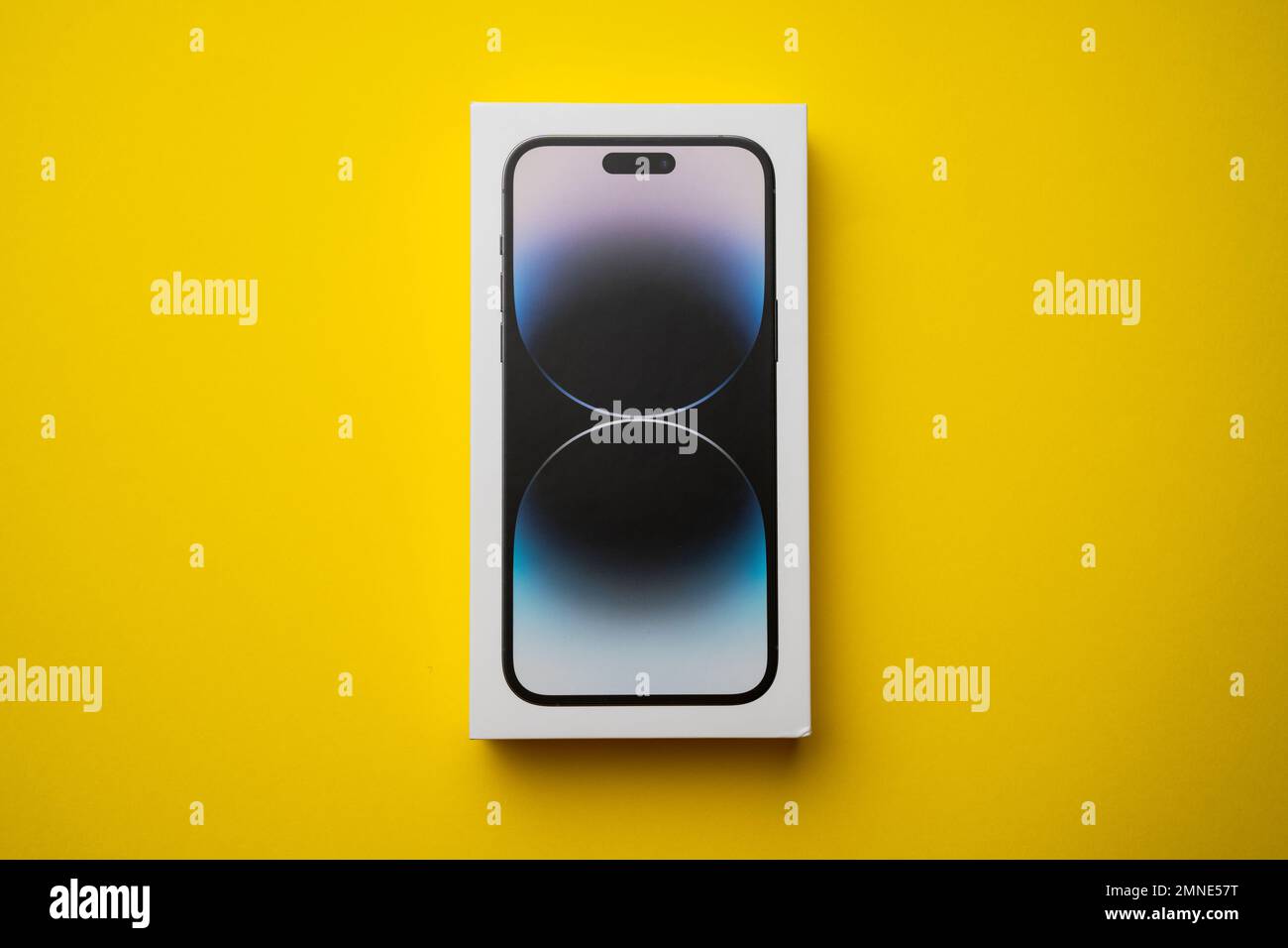 iPhone 14 Pro Max in Space Black color, in box. In Apple's latest phone ...