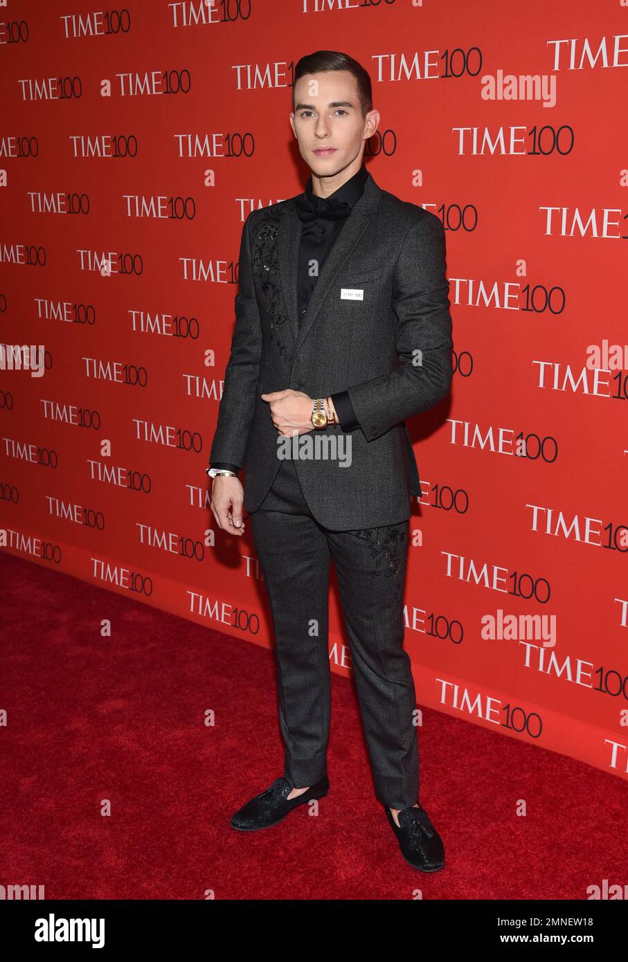 Figure skater Adam Rippon attends the Time 100 Gala celebrating the 100 ...