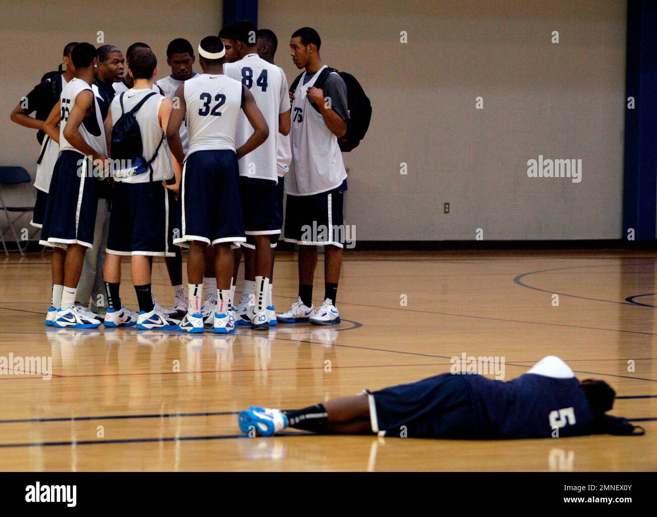 FILE In this June 12 2011 file photo a player lies on the