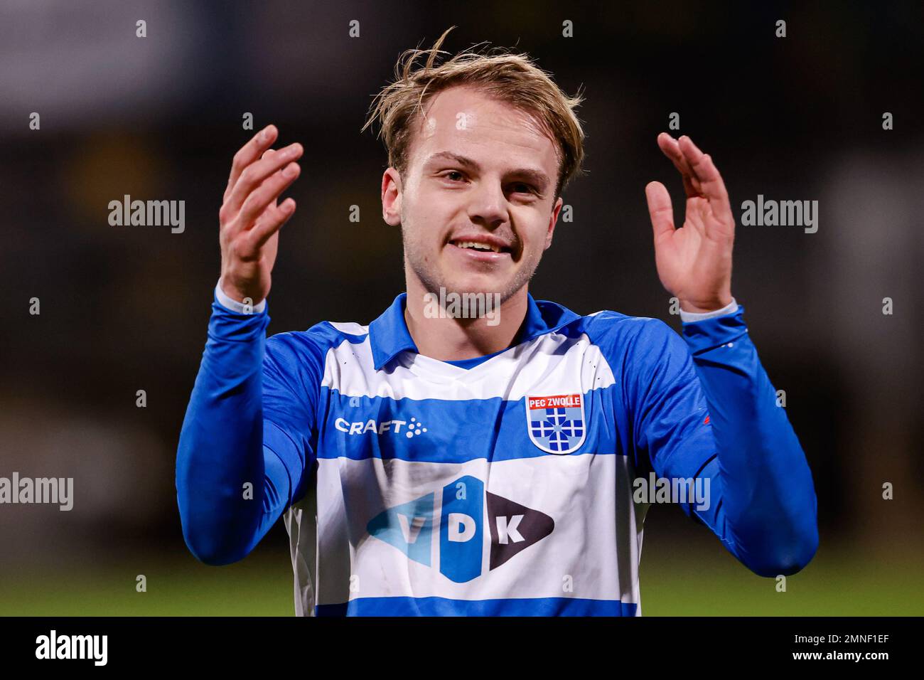 KERKRADE, NETHERLANDS JANUARY 30 Thomas van den Belt of PEC Zwolle