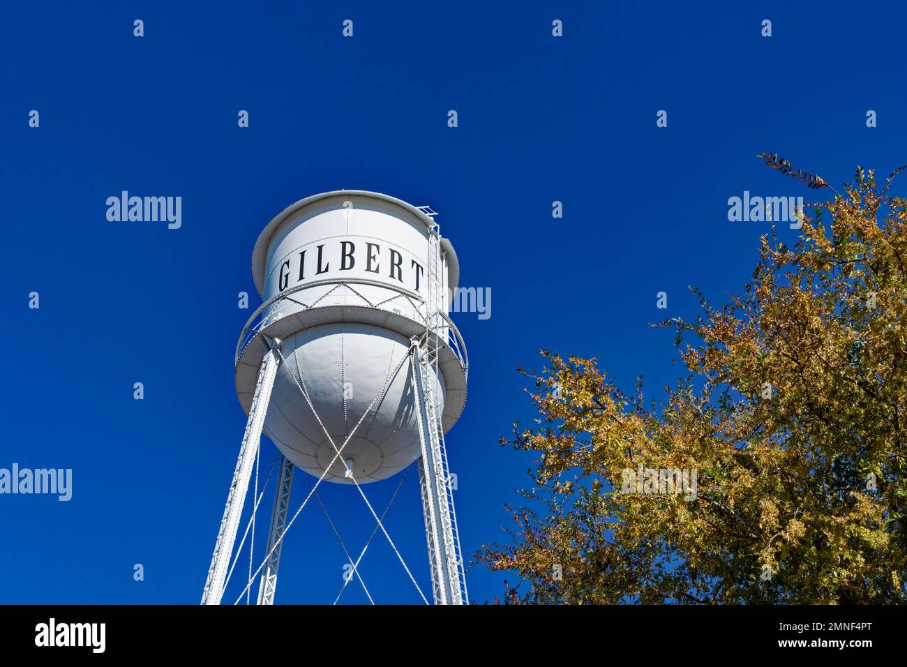 Gilbert, AZ Nov. 26, 2022 The Gilbert Water Tower, originally built
