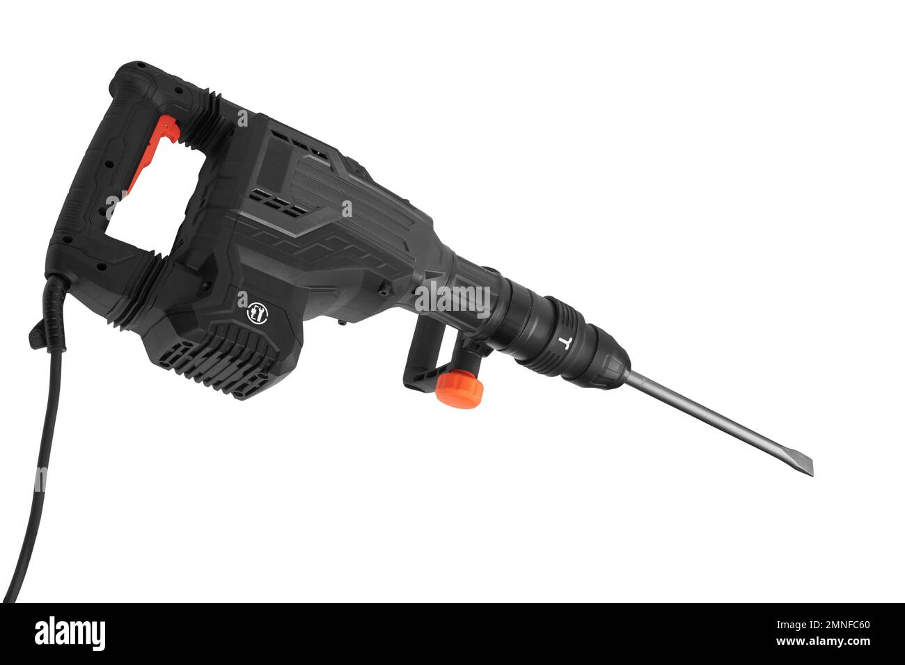 Electric jackhammer isolated on a white background Stock Photo Alamy