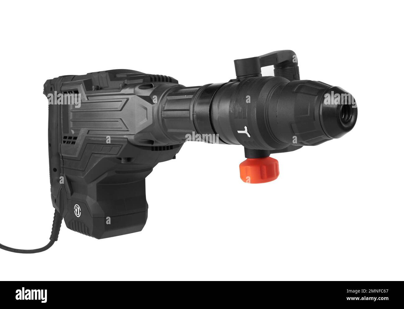 Electric jackhammer isolated on a white background Stock Photo Alamy