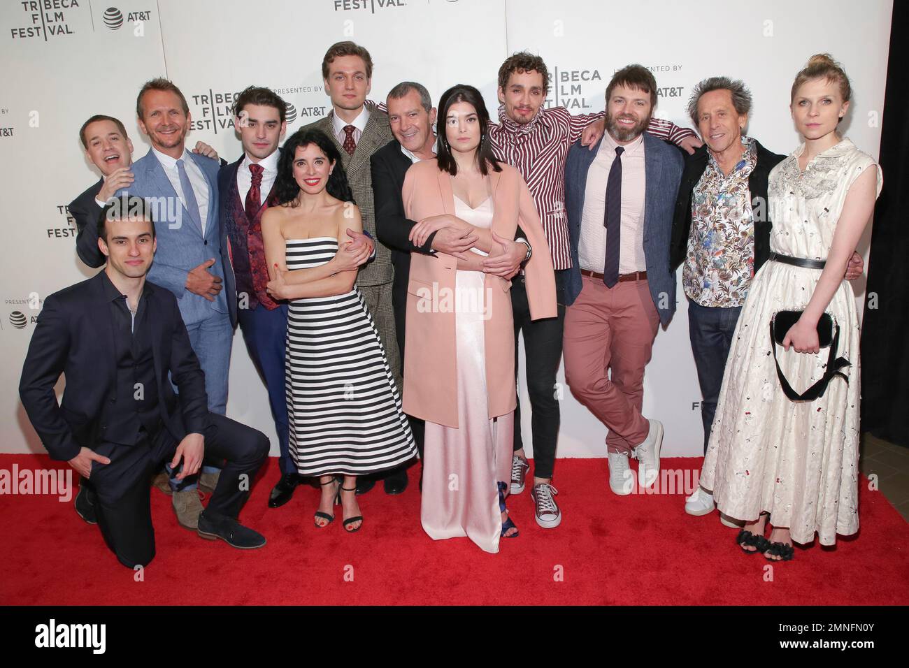 Actors T.R. Knight, from left, Sebastian Roche, Alex Rich, Maria Jose ...