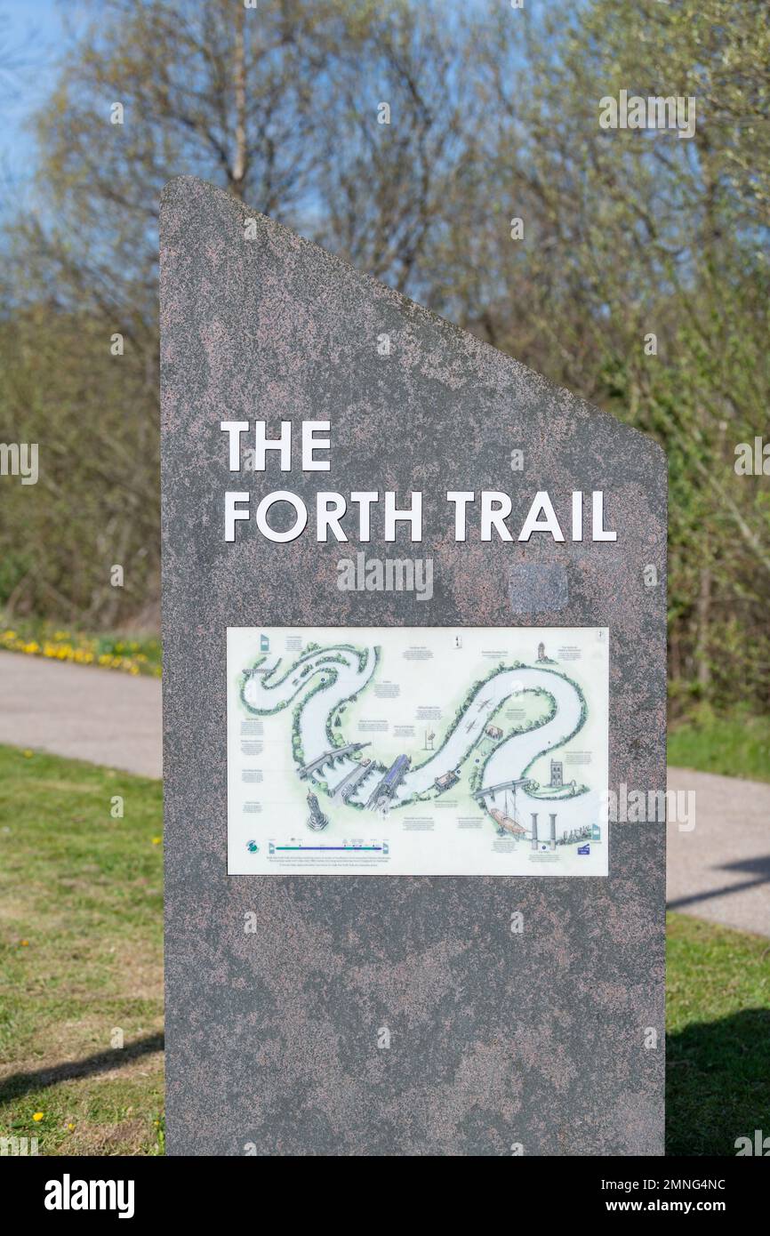 The Forth Trail, Stirling, Scotland, UK Stock Photo