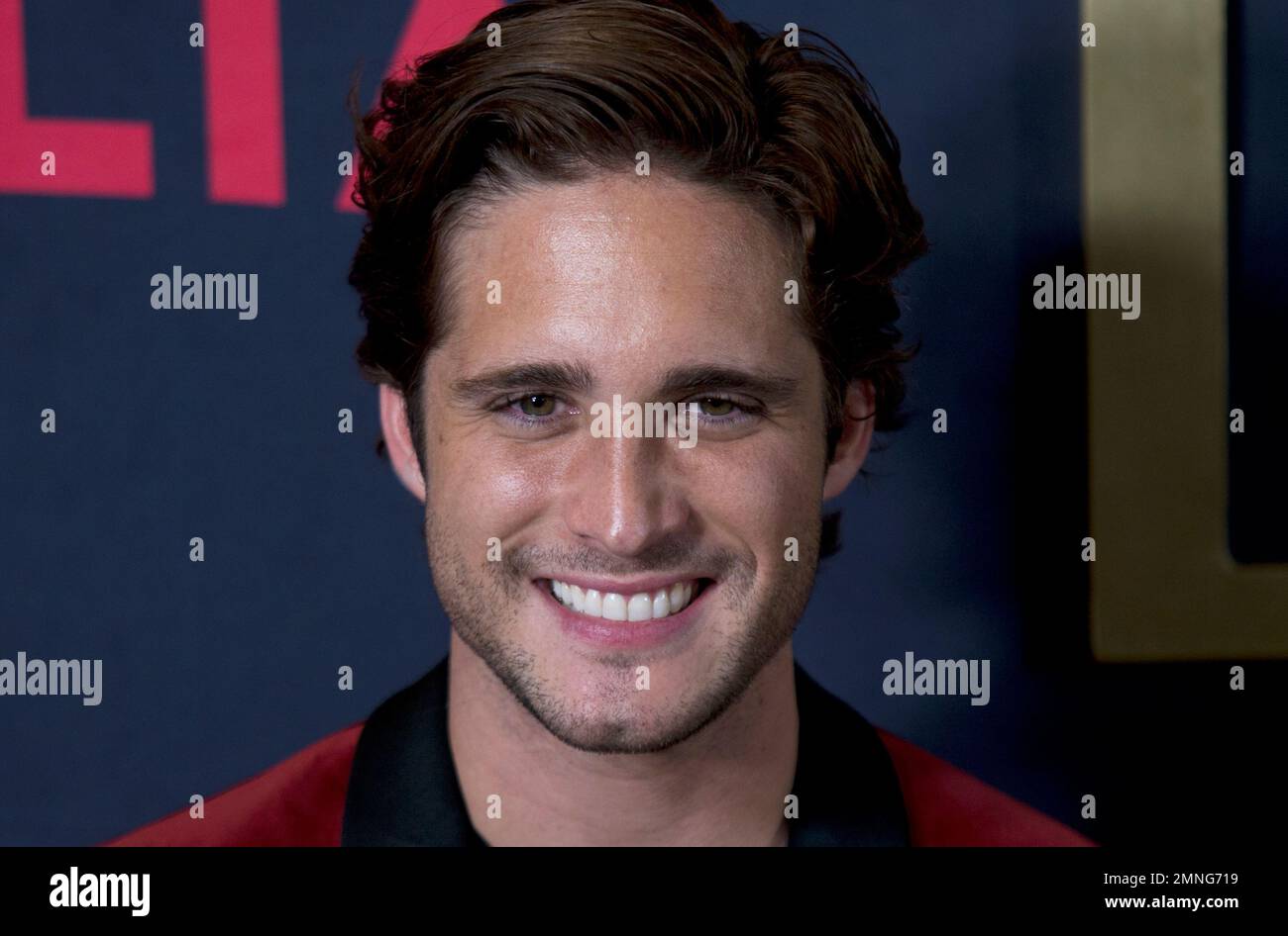 Actor Diego Boneta, who plays the role of Luis Miguel in the Netflix