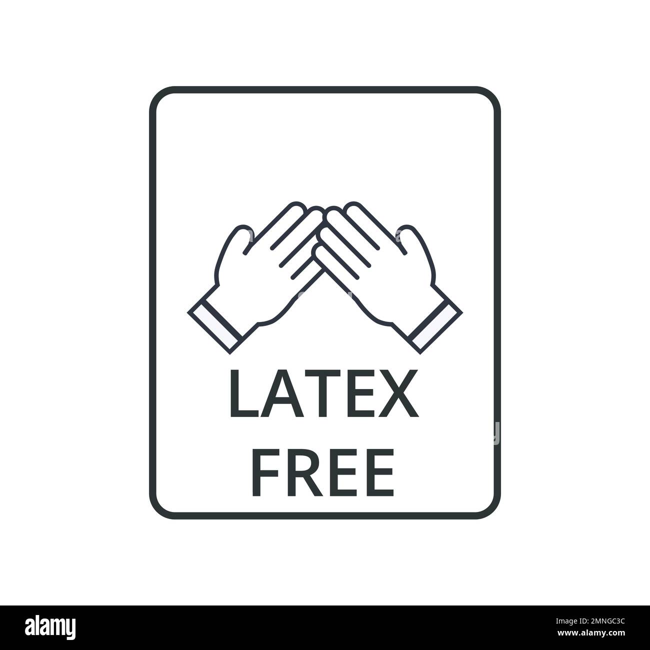 Latex free glove Stock Vector Images - Alamy