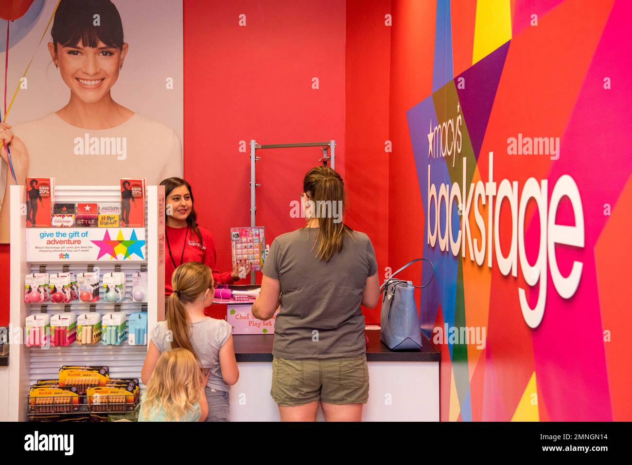 IMAGE DISTRIBUTED FOR MACY'S Macy's Backstage Store grand opening at