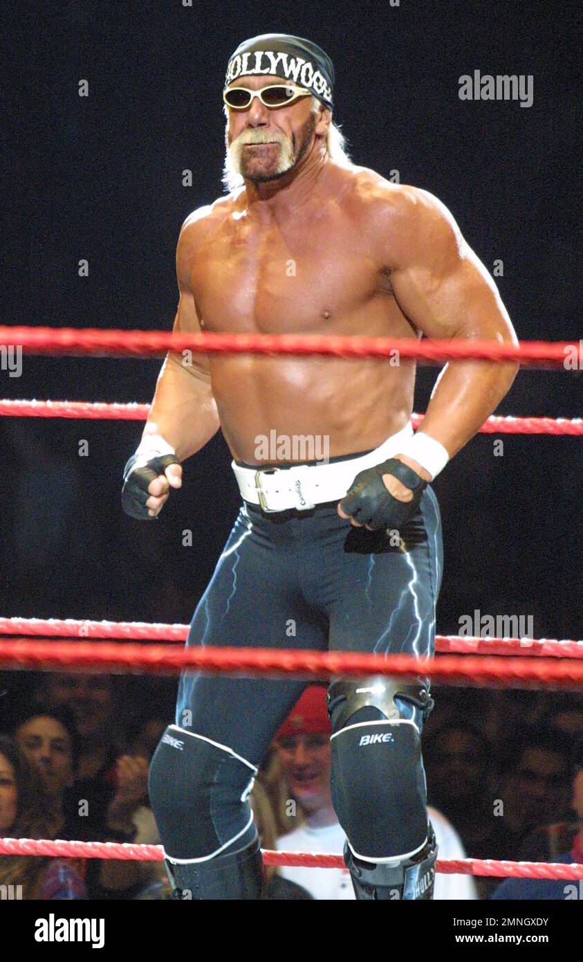 FILE PHOTO** Hulk Hogan Reportedly Can't Feel Lower Body following Back  Surgery. Hulk Hogan 2002 Credit: John Barrett/PHOTOlink /MediaPunch Stock  Photo - Alamy