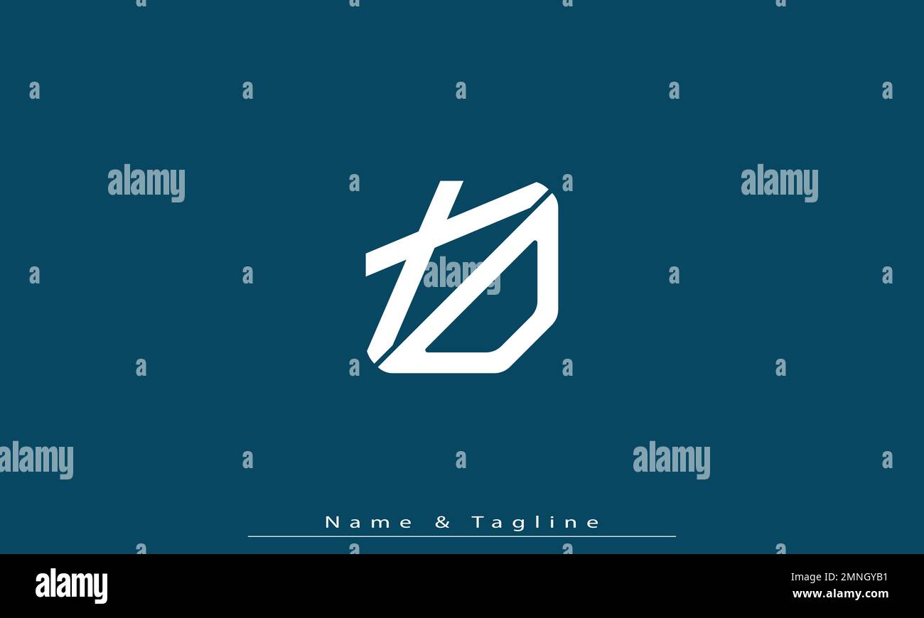 Alphabet letters Initials Monogram logo XO , OX Stock Vector